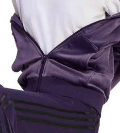 adidas Originals Cardigan - Velour - Aurora Plum/Hvid