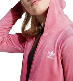 adidas Originals Cardigan - Velour - Pink Fusion/Hvid