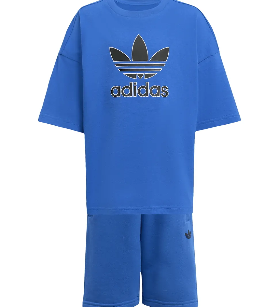 adidas Originals Shortssæt - Blå/Sort