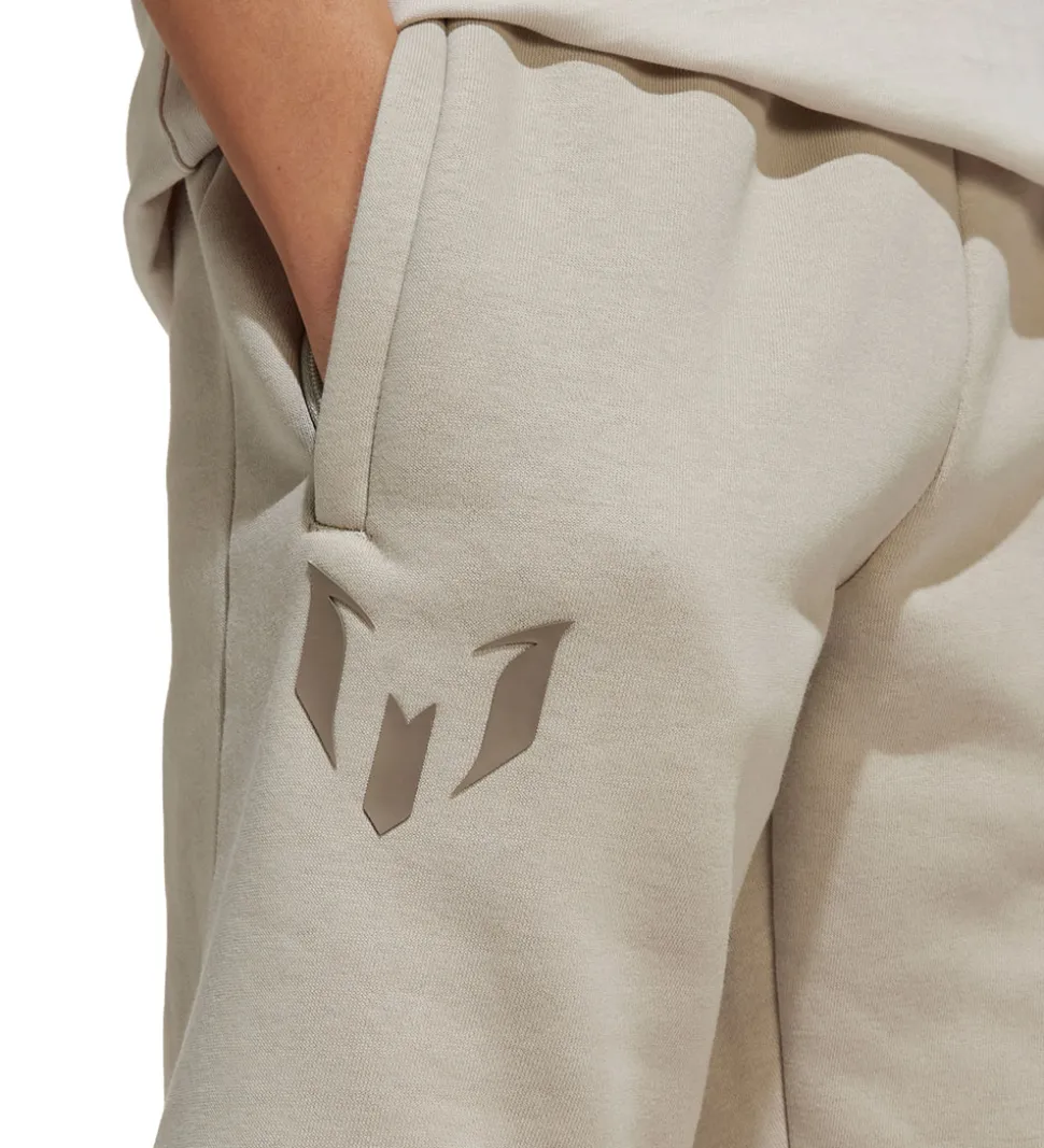 adidas Originals Sweatshorts - Messi - Lysebrun