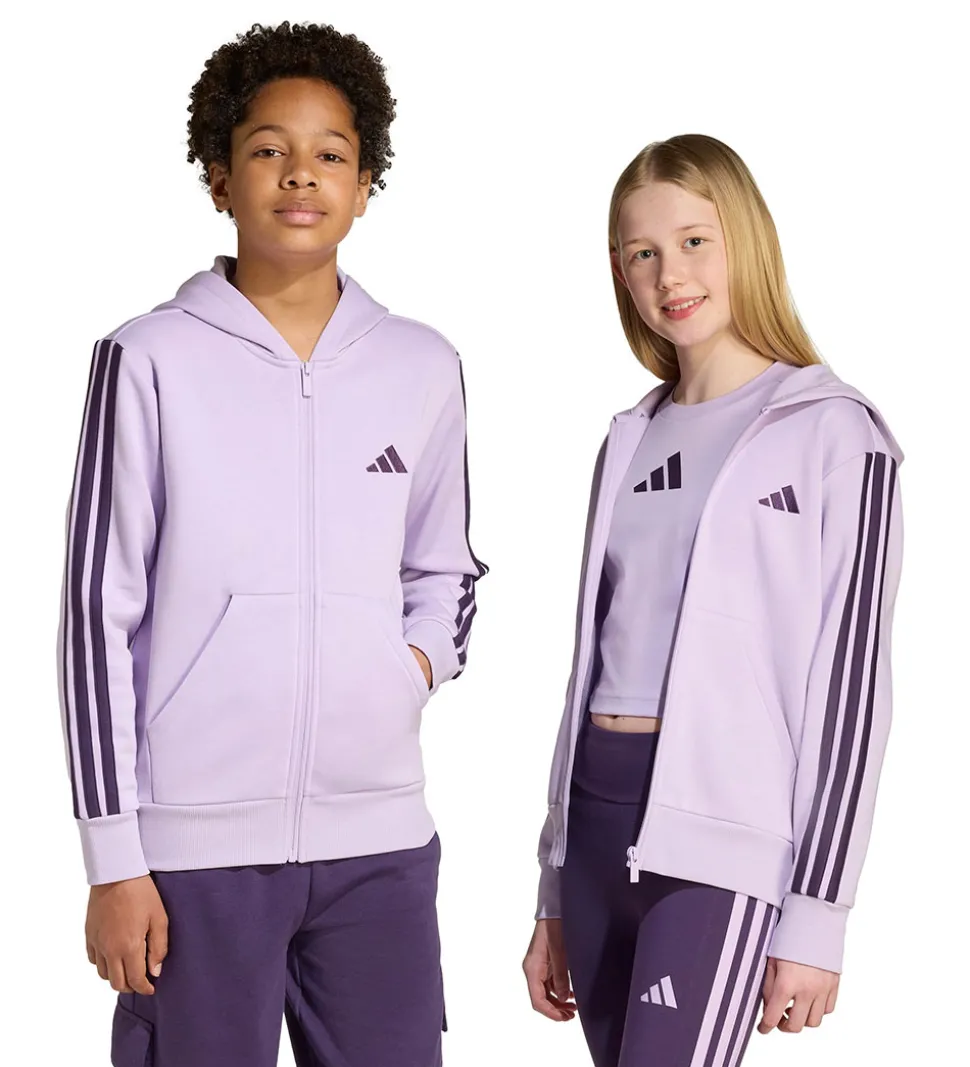 adidas Performance Cardigan - J 3S - Powplu/Aurplu