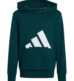 adidas Performance Hættetrøje - J BL FT HD - Aurivy/Hvid