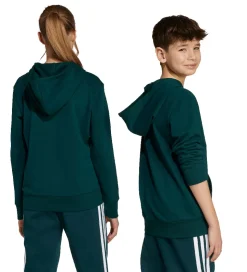 adidas Performance Hættetrøje - J BL FT HD - Aurivy/Hvid