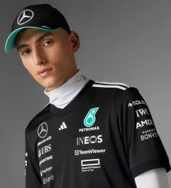 adidas Performance Kasket - Mercedes - Sort m. Logo