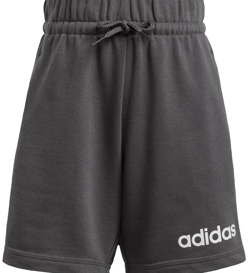 adidas Performance Sæt - T-shirt/Sweatshorts - Powder Yellow/Hvi