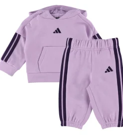 adidas Performance Sweatsæt - Powder Plum/Aurora Plum