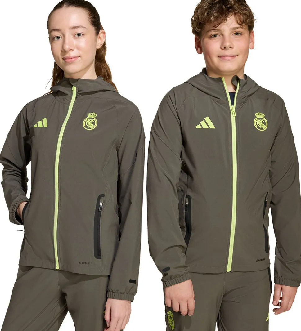 adidas Performance Træningsjakke - Real C VT J Y - UTIGRE/SEFRYE