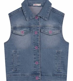 Billieblush Denimvest - Double Stone+Bleach