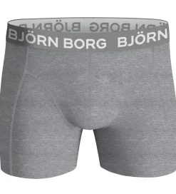 Björn Borg Boxershorts - 5-pak - Blå/Sort/Grå