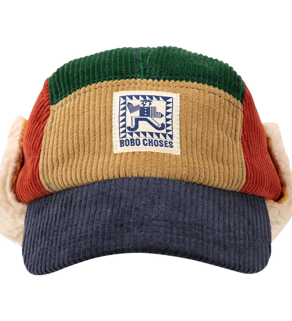 Bobo Choses Kasket - Fløjl - Mr Pencil - Multicolor