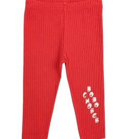 Bobo Choses Leggings - Rib - Rød