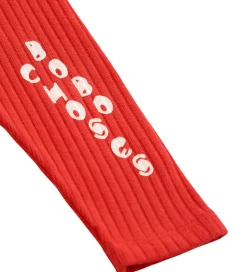 Bobo Choses Leggings - Rib - Rød