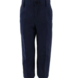 BOSS Bukser - Uld - Navy