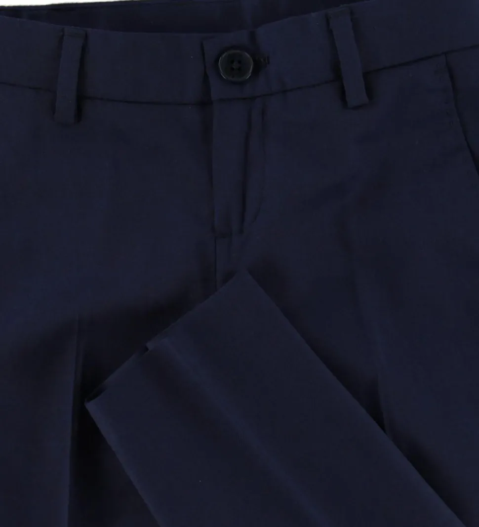 BOSS Bukser - Uld - Navy