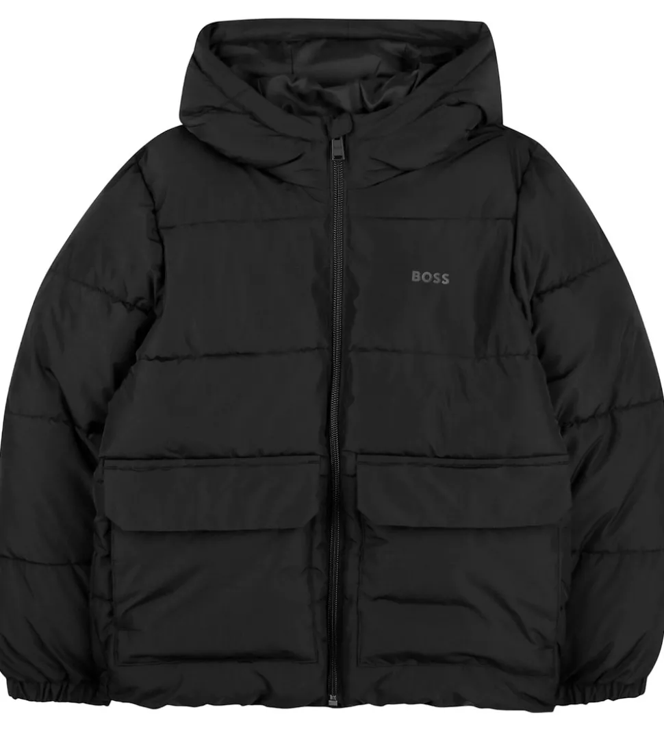 BOSS Dynejakke - Sort