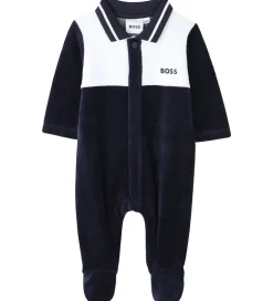 BOSS Gaveæske - Natdragt - Velour - Hvid/Navy