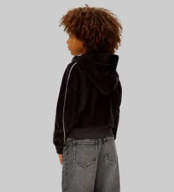 Calvin Klein Cardigan - Velour - Sort