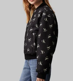 Calvin Klein Dynejakke/Fleecejakke - Vendbar - Afterglow