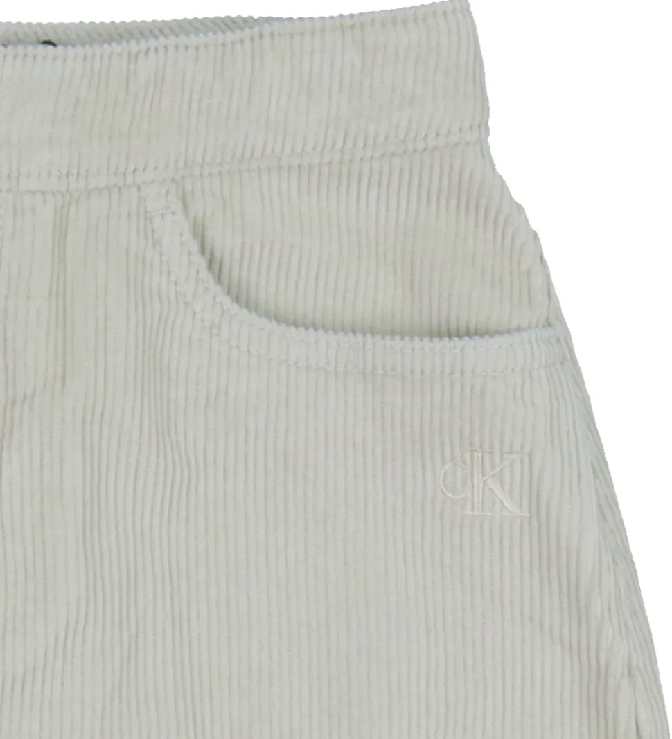 Calvin Klein Nederdel - Fløjl - Corduroy - Pelican