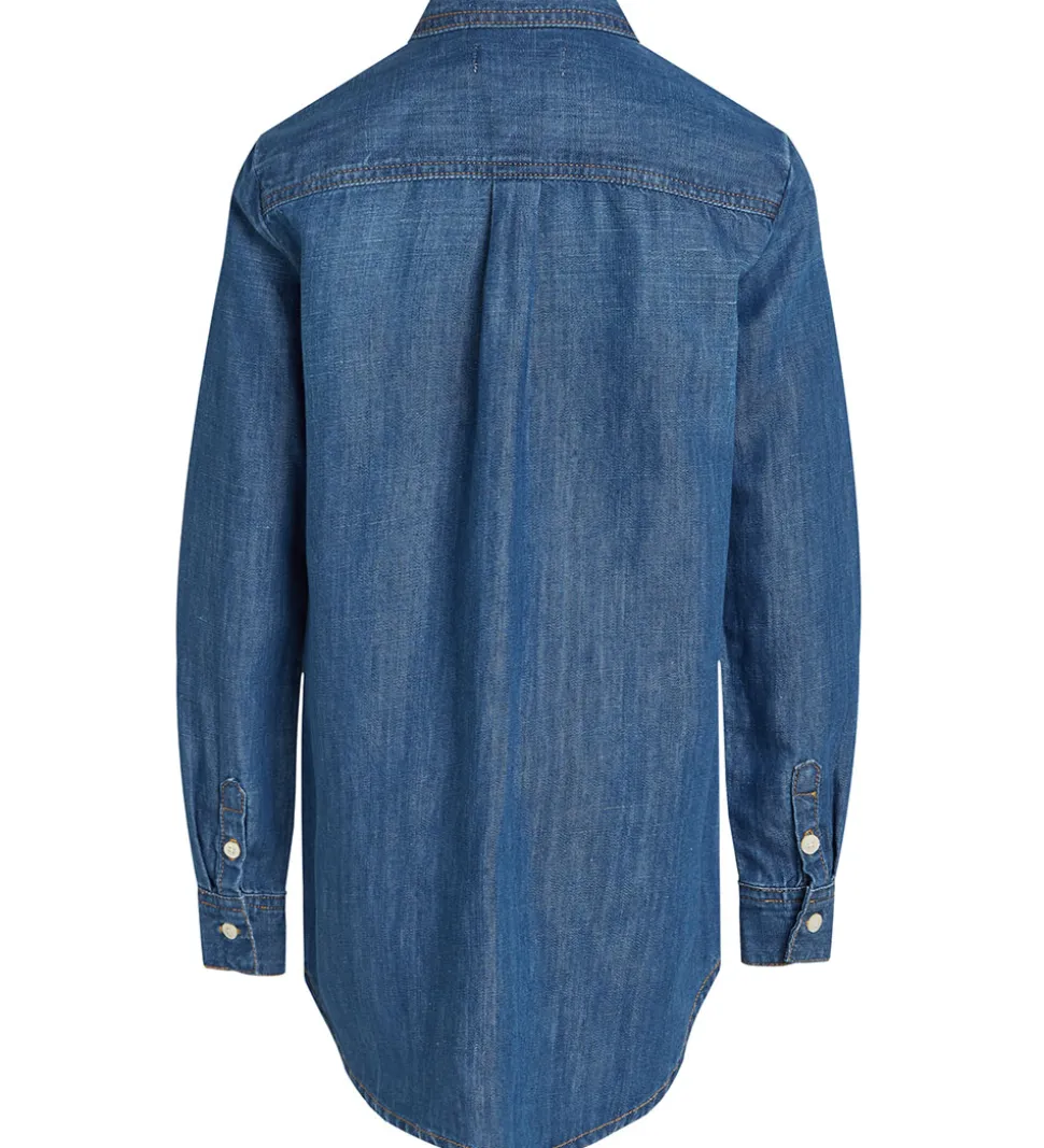 Calvin Klein Skjorte - Denim - Mid Serenity Blue