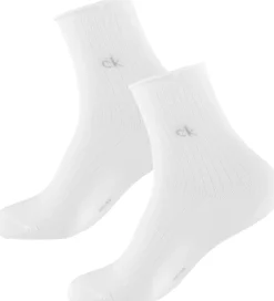 Calvin Klein Strømper - 2-pak - Hvid
