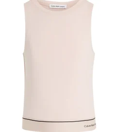 Calvin Klein Top - Tape Sleeveless Punto - Sepia Rose