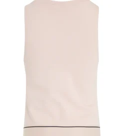 Calvin Klein Top - Tape Sleeveless Punto - Sepia Rose