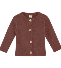 CeLaVi Cardigan - Uld - Marron