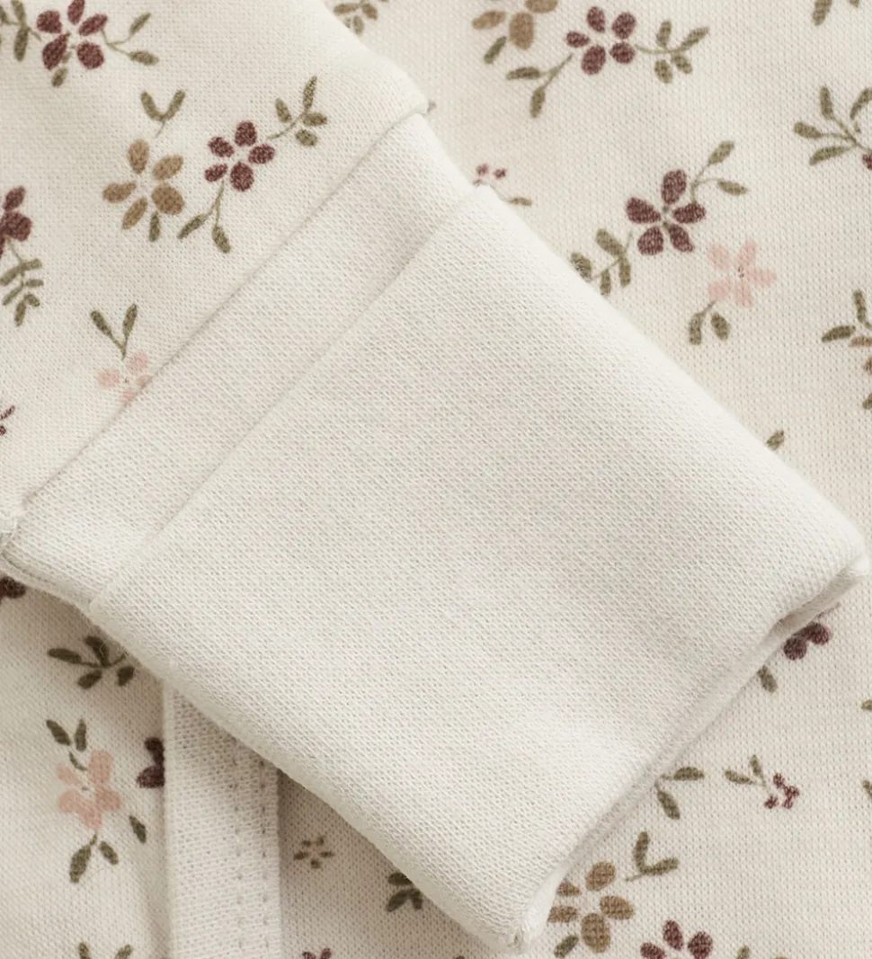 CeLaVi Heldragt - Uld - Marron m. Blomster