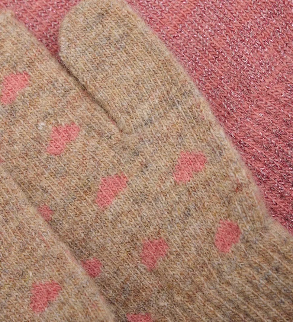 CeLaVi Luffer - Uld/Nylon - 2-pak - Brick Dust