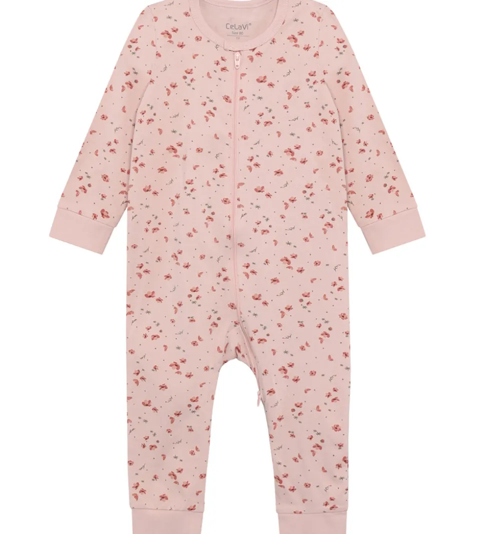 CeLaVi Natdragt - AOP - Sepia Rose