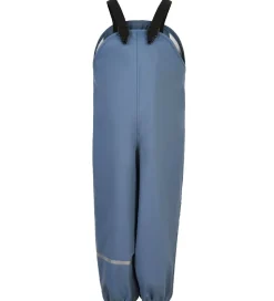 CeLaVi Regnbukser m. Seler - Recycled PU - China Blue