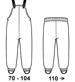 CeLaVi Regntøj m. Seler - PU - China Blue