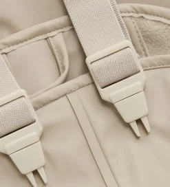 CeLaVi Regntøj m. Seler/Fleece - Recycle PU - Nasturtium m. Prin