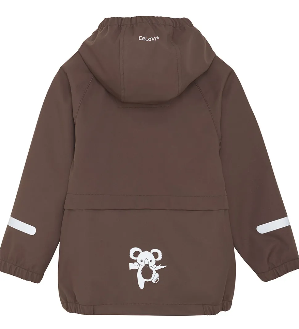 CeLaVi Softshelljakke - French Roast