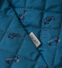 CeLaVi Termotøj - Ice Blue m. Biler