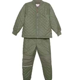 CeLaVi Termotøj m. Fleece - Coated - Army