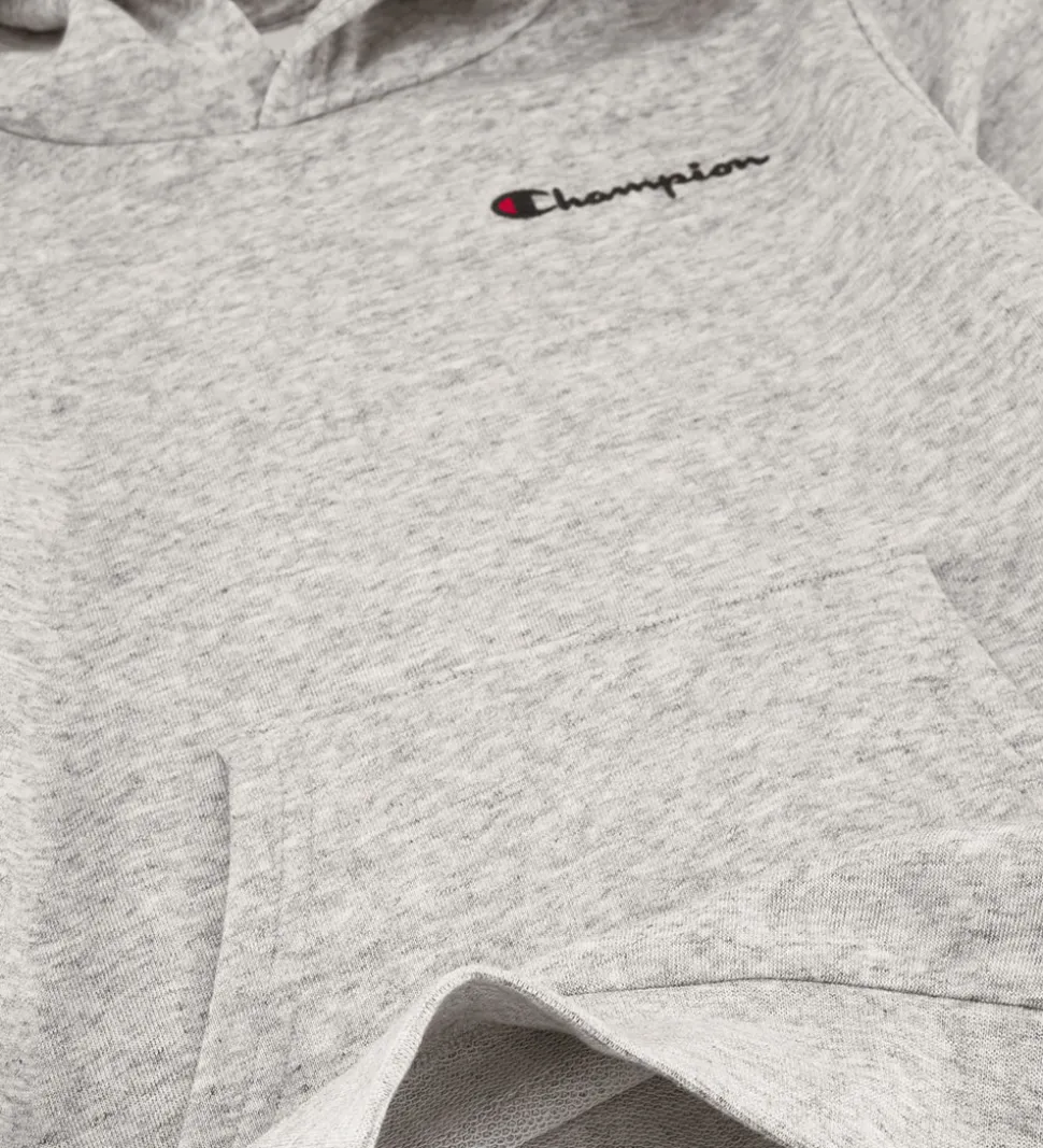 Champion Hættetrøje - Gråmeleret