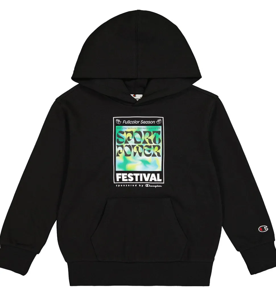 Champion Hættetrøje - Sort