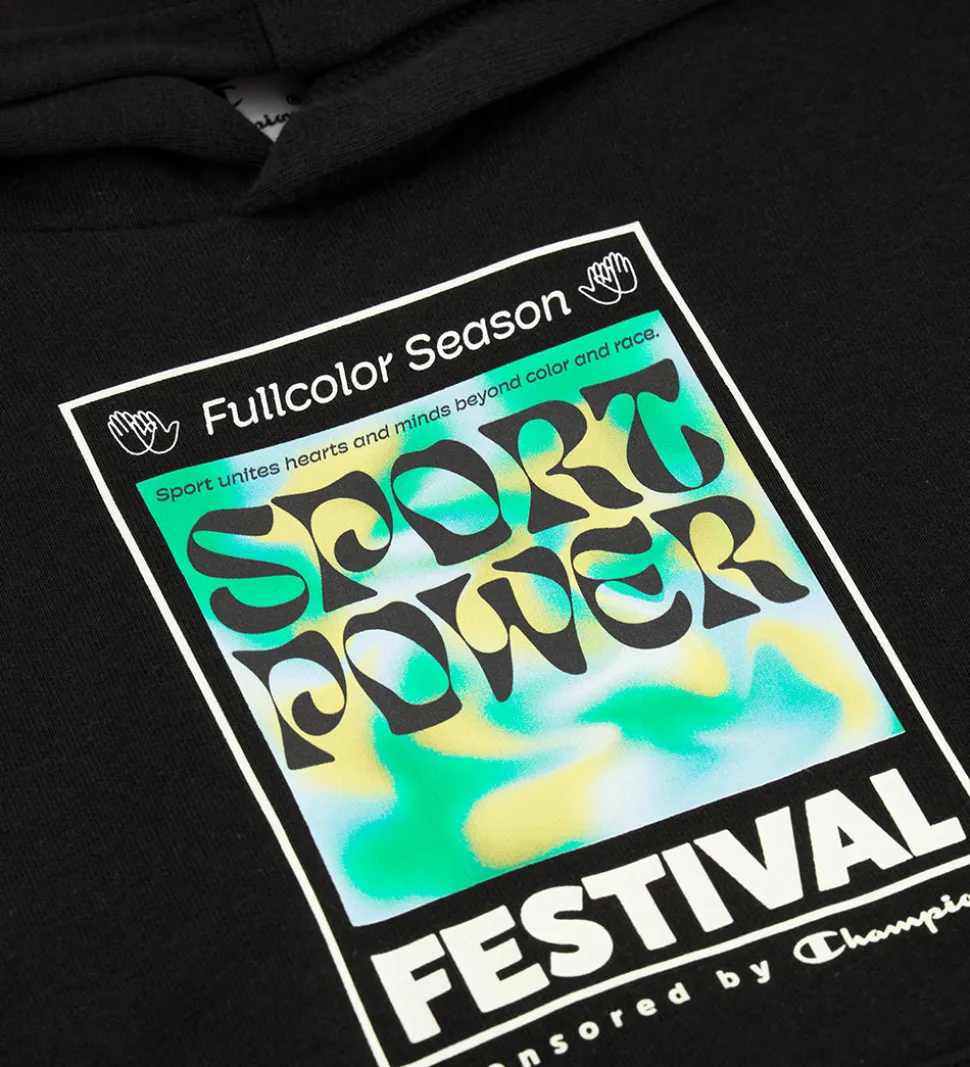 Champion Hættetrøje - Sort