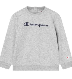 Champion Sweatsæt - Sweatshirt/Sweatpants - New Oxford Grey Mela