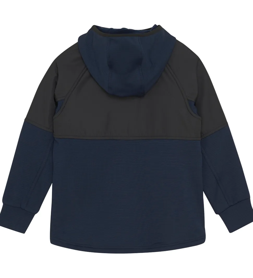 Color Kids Fleecejakke - Total Eclipse