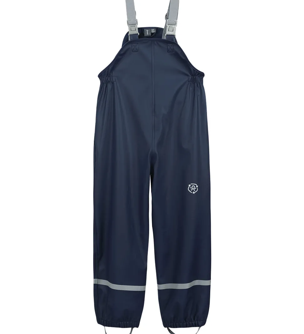 Color Kids Regntøj m. Seler - PU - Dress Blues