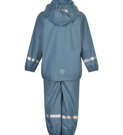 Color Kids Regntøj m. Seler - PU - Captain's Blue