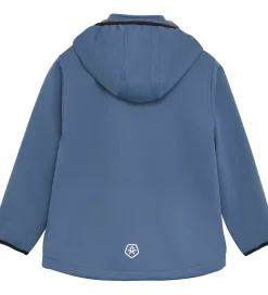 Color Kids Softshelljakke m. Fleece - Vintage Indigo