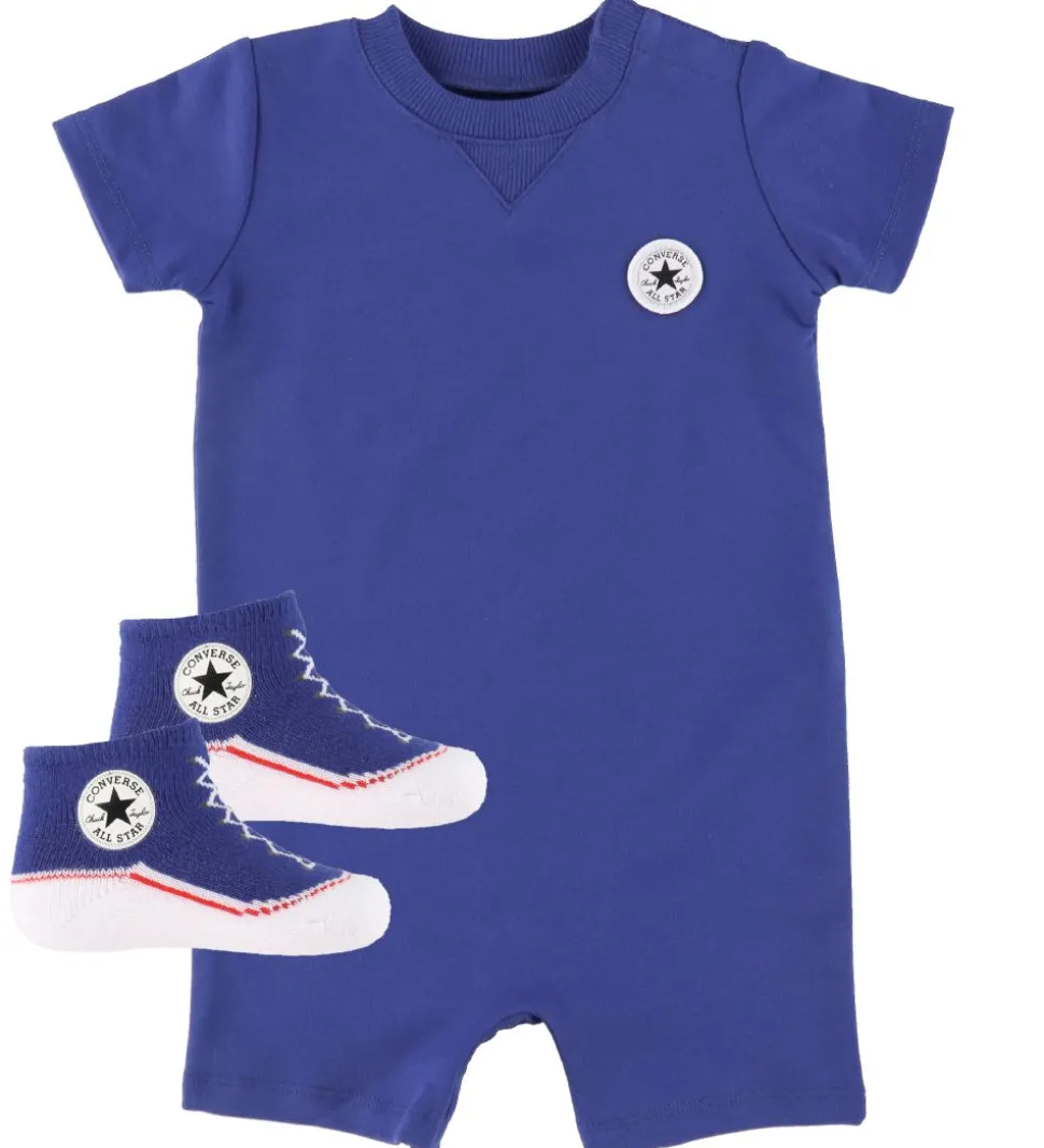 Converse Sæt - Sommerdragt/Strømper - Converse Blue