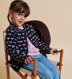 Copenhagen Colors Cardigan - Uld - Strik - Merino Heats - Navy