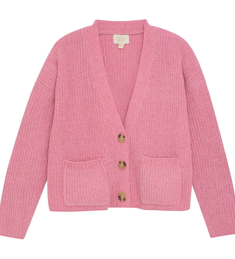 Creamie Cardigan - Strik - Wild Rose