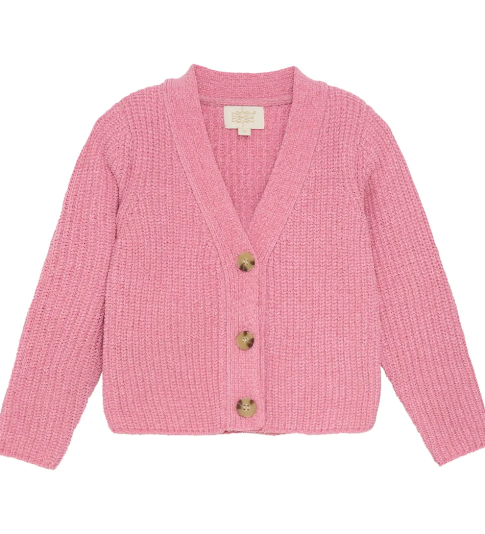 Creamie Cardigan - Strik - Wild Rose