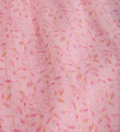 Creamie Kjole - Lurex Stripe - Ballerina